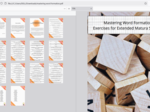 Mastering Word Formation: Exercises for Extended Matura Students