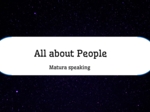 🗣️ Speaking – All About People (Matura Practice) (26 stron, poziom B1/B2)matura ustna angielski, matura speaking, praca po angielsku, pytania maturalne, konwersacje po angielsku, tematy maturalne, przygotowanie do matury, angielski poziom B1/B2, English