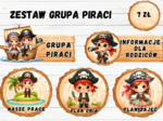 ZESTAW GRUPOWY GRUPA PIRACI