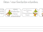 Weihnachten - Wortschatz - wypowiedź pisemna/ustna