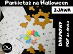 DARMOWY Projekt Math & Art na Halloween: Parkietaż z duszków. Tesselacja. Matematyka na Halloween.