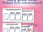 Podział liczb rzeczywistych karty pracy słoiki