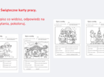 Rewalidacja - Gotowe wpisy do dziennika ŚWIĘTA scenariusz zadania karty pracy kolorowanki kodowanie sortowanie