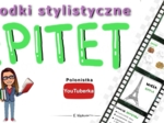 Środki stylistyczne: epitet - film youtube