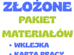 PAKIET MATERIAŁÓW - zdania złożone wspołrzędnie i podrzędnie