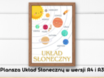 Układ Słoneczny - Plansza edukacyjna