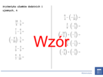 Ułamki dodatnie i ujemne | matematyka | zestaw promocyjny