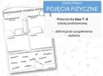 Fizyka 7 i 8. Karta pracy. PODSTAWOWE POJĘCIA FIZYCZNE. Pierwsze spotkanie z fizyką.
