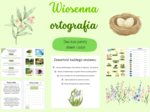 Wiosenna ortografia - pełne pakiety materiałów