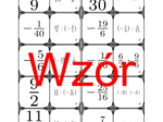 Domino - Mnożenie i dzielenie dodatnich i ujemnych ułamków | matematyka