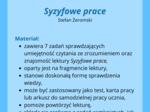 Syzyfowe prace - czytanie ze zrozumieniem