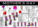 MOTHER'S DAY - KARTY PRACY / FLASHCARDS