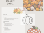 Scenariusz zajęć - Święto Dyni