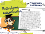 Balladyna. Wykreślanka