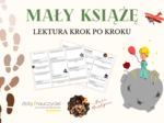 MAŁY KSIĄŻĘ: Krok po kroku - karta pracy do lektury