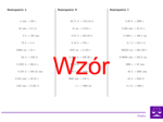 Konwersja jednostek czasu | matematyka | 26 kolumn