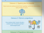 Karty Obrazkowe „Pogoda”