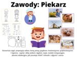 Poznajemy zawody: Wizyta u piekarza, Jak powstaje mąka? - historia obrazkowa, Jak powstaje chleb? - historia obrazkowa