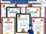 Wyjątkowe dyplomy na zakończenie przedszkola i klas 1–3!