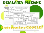 KRZYŻÓWKA - działania pisemne. Klasa 4. Klasa 5. Klasa 6