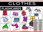 CLOTHES - FLASHCARDS