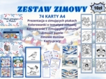 Zimowy zestaw kart pracy dla przedszkolaków. Ptaki zimujące w Polsce