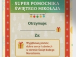 Zestaw dyplomów i medali „Super Pomocnik Świętego Mikołaja”