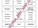 Tabu geograficzne - gra karciana