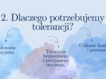 Moc tolerancji - prezentacja na godzinę wychowawczą