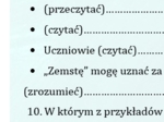ZEMSTA ALEKSANDRA FREDRY - ZESTAW ZADAŃ JĘZYKOWYCH. Zbiór ćwiczeń dla uczniów klas 7-8