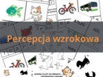 Karty Pracy na Percepcję Wzrokową - nauka liter, nauka czytania, matematyka