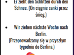 "Jeden wyraz - wiele znaczeń" - nauka słów w kontekście - j. niemiecki - wklejki z j. niemieckiego - E8, Matura, Rozwijanie słownictwa
