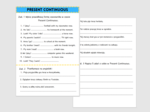 Present Continuous - łatwe ćwiczenia dla początkujących - klasa 4