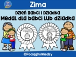 Dzień Babci i Dziadka - Medal upominkowy