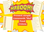 Gra Kaboom - food kids can 3