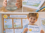 Obieg wody w przyrodzie – karty pracy i mini-eksperymenty