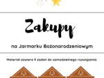 Zakupy na Jarmarku Bożonarodzeniowym 🙂 czyli dodawanie i odejmowanie ułamków dziesiętnych.