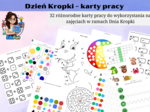 Dzień Kropki - 32 różnorodne karty pracy
