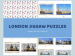 Londyn - puzzle / London jigsaw puzzles