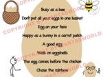 Easter Idioms