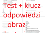 English Class A2+ unit 4 test (praca klasowa)