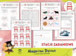 Magiczne Drzewo. Czerwone krzesło. Stacje zadaniowe. Lektury