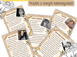 NOTATKI O ZNANYCH MATEMATYCZKACH - Dzień Kobiet