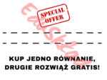 ⭐ Matematyczny Black Friday – zestaw humorystycznych plakatów do dekoracji szkoły!