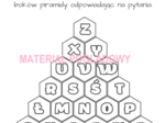 A - Z quiz wyrażenia algebraiczne (powtórzenie) kl. 6, 7, 8