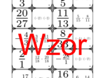 Domino - Mnożenie dodatnich i ujemnych ułamków | matematyka