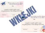 Wklejki do nagród na zakończenie roku szkolnego