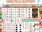Mikołajkowe zadania. Mikołajki. Boże Narodzenie. Adwent. Ćwiczenia lewopółkulowe
