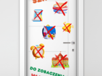 ŻEGNAJ SZKOŁO! - DEKORACJA NA DRZWI