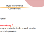 Tryby warunkowe